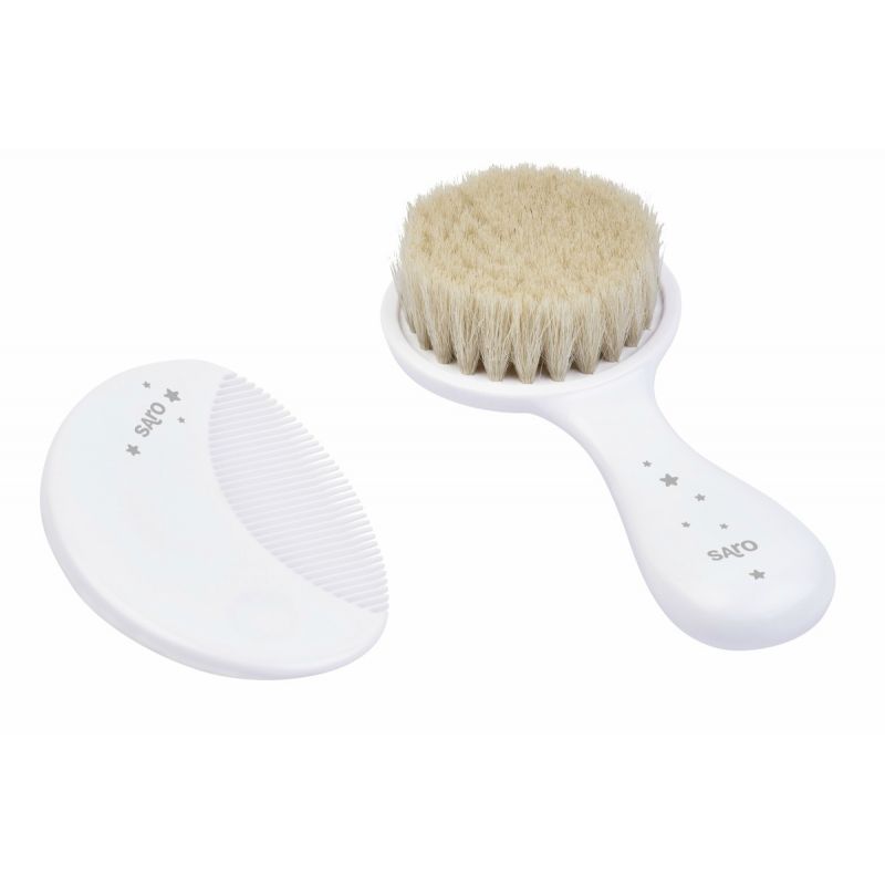 Peine De Bebé Para La Sarna De La Leche, Peine Para El Pelo Recién Nacido, Cepillo Para El Pelo De Bebé Con Dentículos Suaves, Peine Contra La Sarna De Leche Bebé Niño