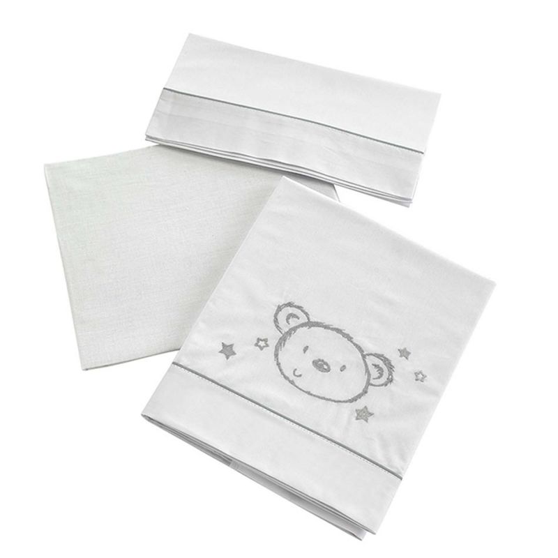 Juego Sábanas Cuna Sweet Bear 120×60 MICUNA en Mundo Bebé