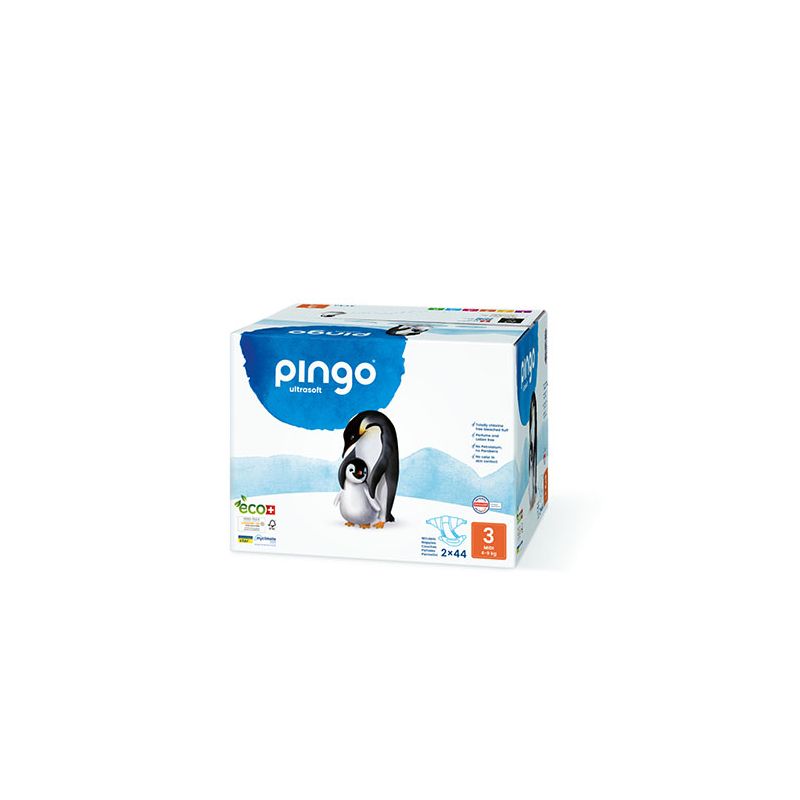 Pañales Ecológicos Pingo Talla 4 (7-18 Kg) PINGO en Mundo Bebé