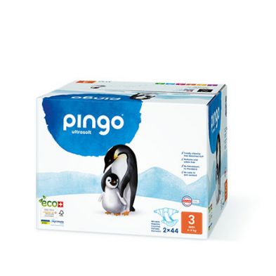 Pingo Pañales Talla 3 Midi (4-9 kg) - Caja de 44 Pañales : : Bebé