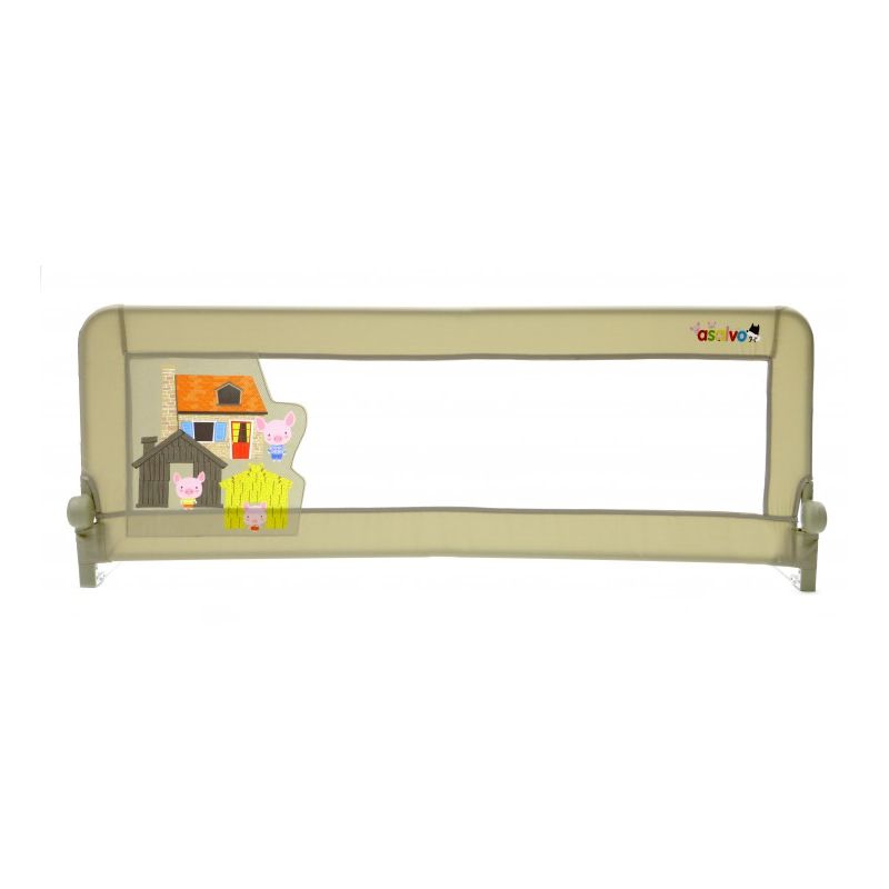 Barrera de Cama 150cm Nido o Standard Polivalente 2-1 Baby Azul ASA