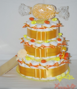 Tarta Pañales Baby Tarta